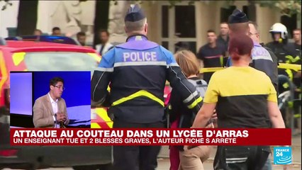 Attaque au couteau à Arras : ce que l’on sait de l’auteur des faits