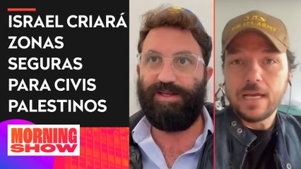Rabino Levinzon e Leandro Spett comentam prazo de 24h dado pelo exército israelense a palestinos