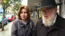 Jewish people react to anti-Semitic tensions in London