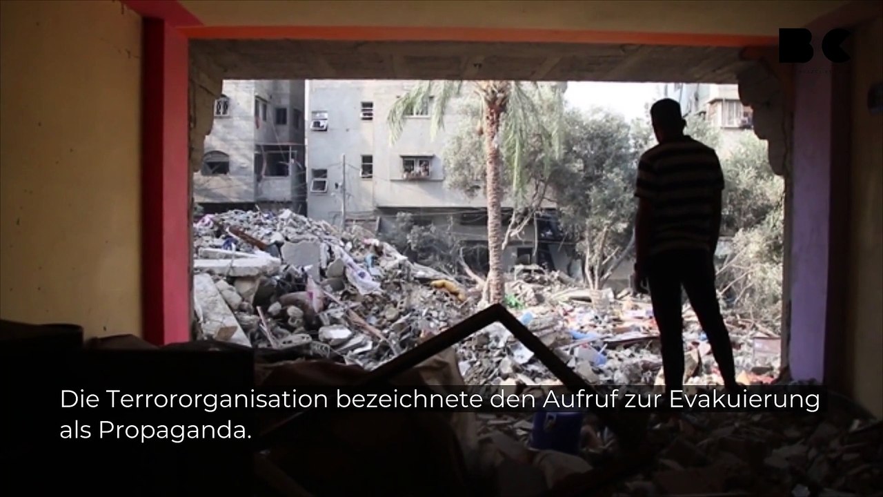 Hamas hindern Einwohner an Flucht aus Gaza