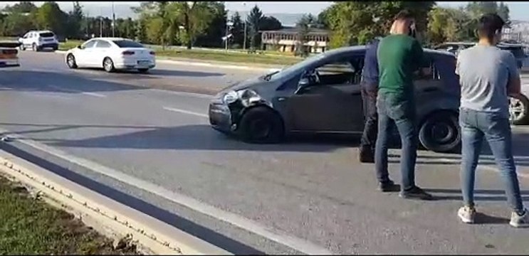 İnegöl girişinde zincirleme kaza