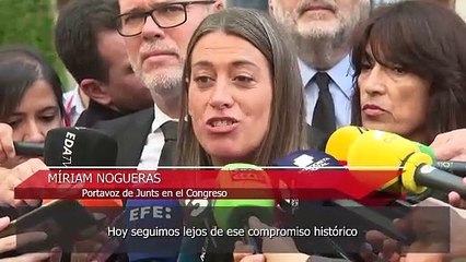 Bildu asegura su voto a Sánchez y Junts afirma que el acuerdo está "lejos"