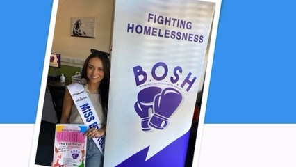 Homelessness is on the rise: We visit Miss Bristol Great Britain who is a volunteer at BOSH