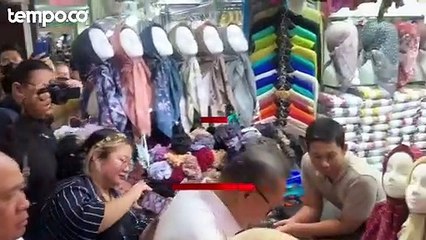 Mendag Kunjungi Pasar Tanah Abang Pasca TikTok Shop Tutup, Pedagang Akui Mulai Ramai