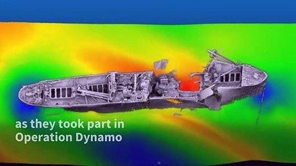 Archaeologists search the English Channel for World War II shipwrecks