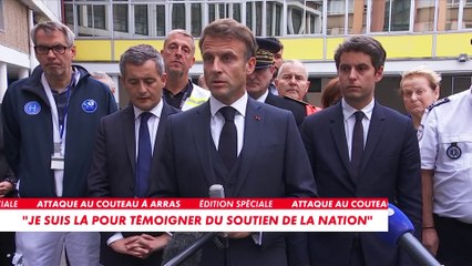 Emmanuel Macron : «Une autre intervention a permis de déjouer une tentative d’attentat qui était en cours dans une autre région»