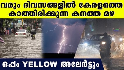ഇടിമിന്നൽ  ജാഗ്രതയും വേണം , നിർദേശവുമായി കാലാവസ്ഥ വകുപ്പ്