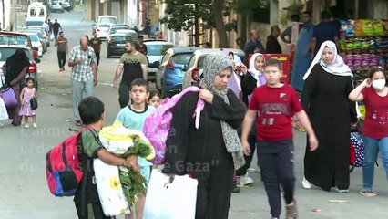 Les habitants de la ville de Gaza évacués vers le sud après l'avertissement d'Israël