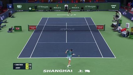 Shanghai - Dimitrov écarte Jarry et rejoint le dernier carré