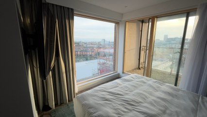 We stayed in a new Marriott hotel in Manchester city centre