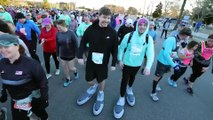 I Ran A Marathon In The World's Largest Shoes Mr Beast Video