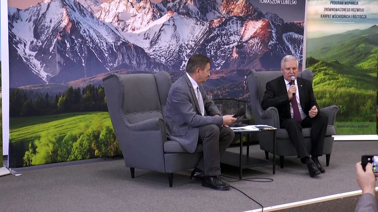 Prezentacja Rządowego programu rozwoju obszaru Karpat Wschodnich i Roztocza