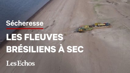 Les images impressionnantes de la sécheresse au Brésil