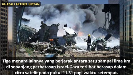 Hamas Gempur Habis Menara Komunikasi Militer Israel di Dekat Gaza