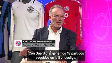 Rummenigge sobre Guardiola: “Podía fumarme un puro y tomarme una copa”