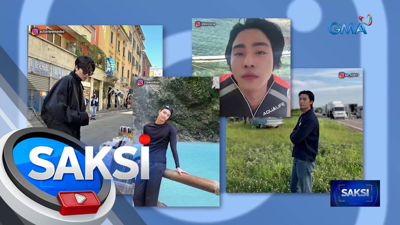 Kim Jae Won at Ahn Hyo Seop, spotted sa ilang PH tourist spots; Park Seo Joon at Lee Min Ho, darating this weekend | Saksi
