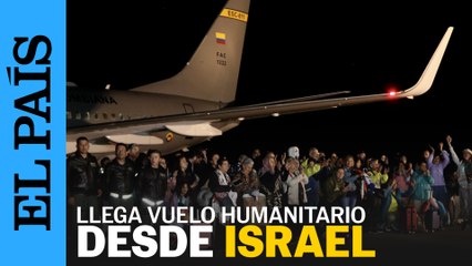 Llega a Bogotá el primer vuelo humanitario desde Israel