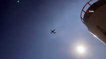 Sahil Güvenlik Komutanlığı'na ait uçak Mersin'de eğitim uçuşu yaptı