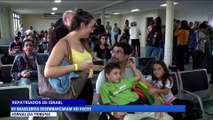 Avião com brasileiros que estavam em Israel chega ao Recife