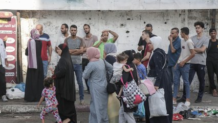 Israel ordenó la evacuación de más de un millón de civiles en el norte de Gaza