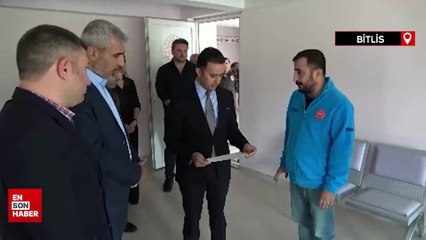 Bitlis Sağlık Müdürü Ekici, Sağlıklı Yaş Alma Merkezini ziyaret etti