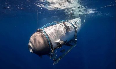 العثور على حطام غواصة تيتان المتبقي مع بقايا بشرية