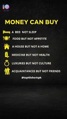 Money Can't Buy a Soul: The Things That Matter Most