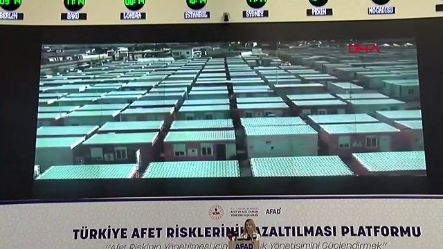 Okay Memiş, président de l'AFAD: Le réseau national d'observation des tremblements de terre a atteint 1145 stations