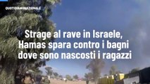 Strage al rave in Israele, Hamas spara contro i bagni dove sono nascosti i ragazzi