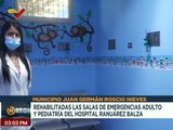 Rehabilitan sala de emergencia en el Hospital Israel Ranuárez Balza en el estado Guárico