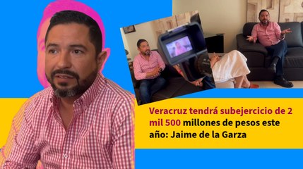 Gobierno de Cuitláhuac dejaría subejercicio de 2 mil 500 mdp: Jaime de la Garza