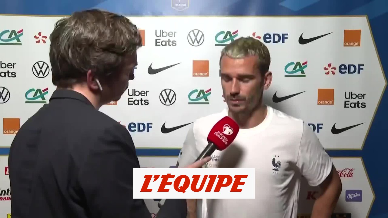 « Objectif atteint » - Foot - Qualif. Euro - Bleus - Griezmann