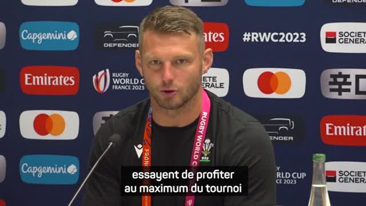 Pays de Galles - Biggar : "Un peu de pression et une énorme motivation" avant le quart contre l'Argentine