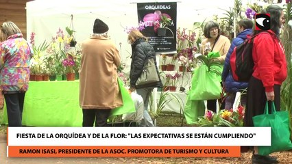 Fiesta de la Orquídea y de la Flor "Las expectativas se están cumpliendo", destacaron desde la asociación promotora de turismo y cultura de Montecarlo