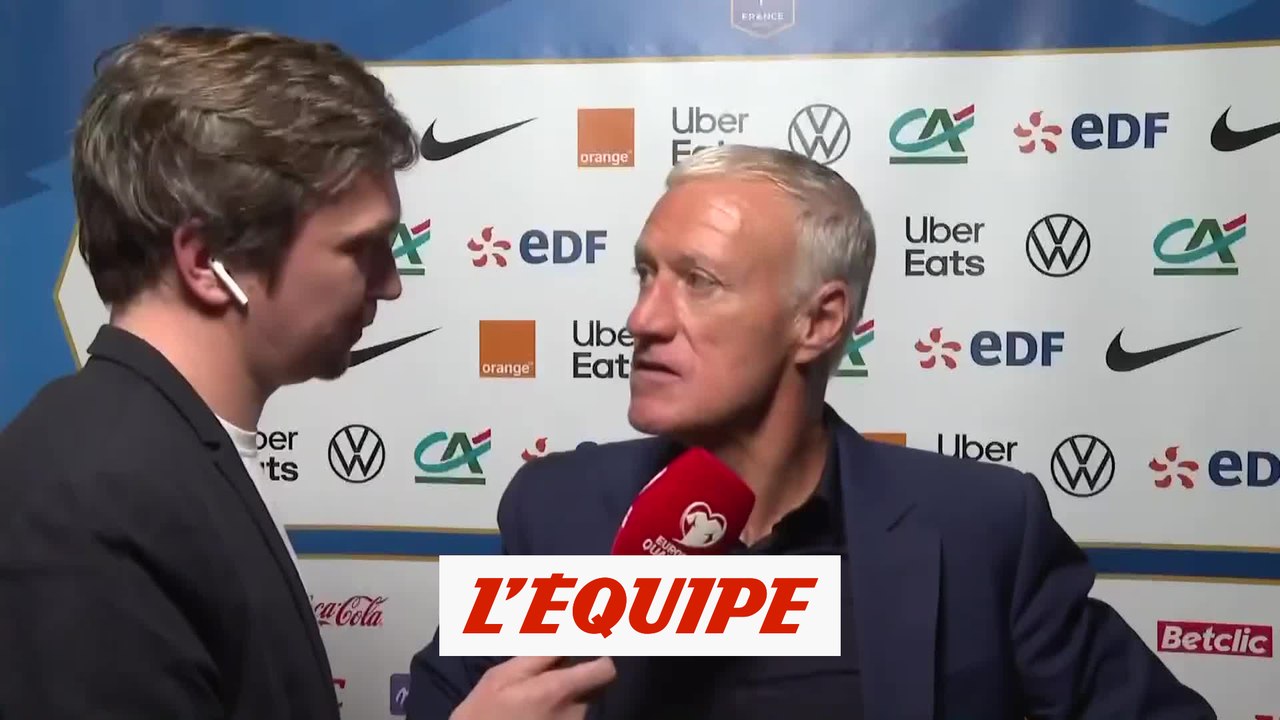 « Il y a une force collective qui se dégage de ce groupe » - Foot - Qualif. Euro - Bleus - Deschamps