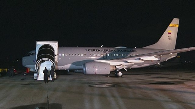 Colombianos são repatriados