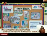 Alcaldía de Caracas recupera espacios deportivos y recreativos en la parroquia Antímano de Caracas