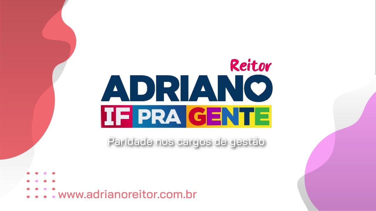 Adriano - Paridade nos cargos de gestão