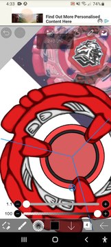 Ibispaintx | Cyber Pegasus X • Beyblade X