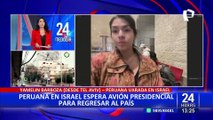 Grupo de peruanos atrapados en Israel espera avión presidencial para regresar al país