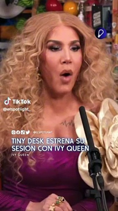 Yvy Queen canta 'Yo quiero bailar' en instrumen...