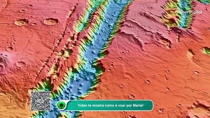 Vídeo te mostra como é voar por Marte!