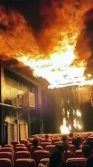 Fire effect in 5D cinema
