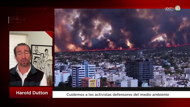 Cuidemos a los activistas defensores del medio ambiente: Harold Dutton