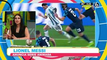 Lionel Messi ¿anuncia su serie animada?
