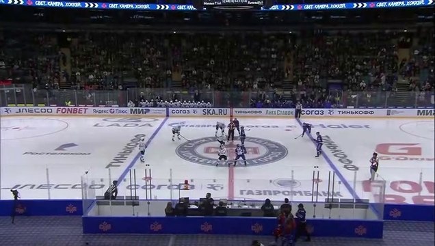 KHL - SKA Saint Petersburg - Dinamo Minsk - 13.10.2023 - Period 3