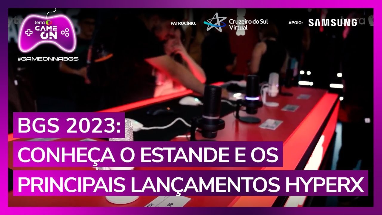BGS 2023: Conheça o estande e os principais lançamentos HyperX
