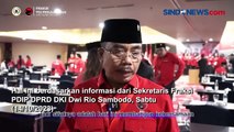 Ketua Fraksi PDIP DPRD DKI Jakarta Gembong Warsono Tutup Usia