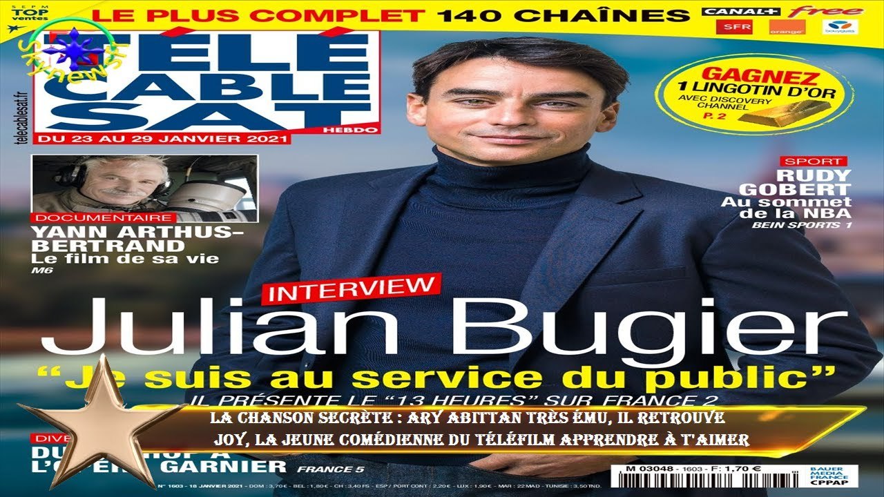 La chanson secrète : Ary Abittan très ému, il retrouve  Joy, la jeune comédienne du téléfilm Apprend