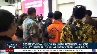 Syahrul Yasin Limpo Resmi Ditahan, KPK: Uang Rp 13,9 Miliar Dipakai untuk Keperluan Pribadi